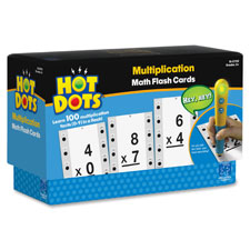 Multiplication Facts Flash Cards 0-9, 36/ST, Multi
