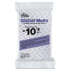 Glacier Melt Ice Melt Bag, 50lb, 1BG, White