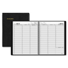 Weekly Appointment Book,14 Month Jul-Aug,8-1/4"x10-7/8",BK
