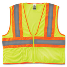 Two-Tone Vest, CLS-2, 2XL/3XL, Lime