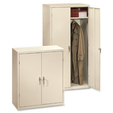 Storage Cabinet, 5 Shelves, 36"x18-1/4"x71-3/4", Putty