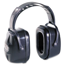 Noise Ear Muffs, Dual-Headband, Non-Deforming, Black