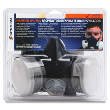Premier OV/N95 Half Mask Respirator, Large, Gray