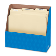 Folder Holder, Letter, 11-3/4"x4-1/2"x11", 12/CT, Blue