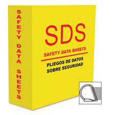 D-Ring SDS-2 4.0" Binder, Yellow
