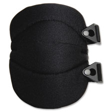 Wide Knee Pad w/Soft Cap, 1/PR, Black