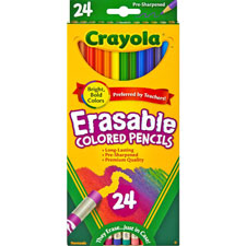 Erasable Colored Pencils, 3.3mm Lead, 12/PK, Assorted